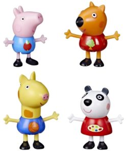 Pig 8 Figürlü Paket, Peppa ve George Pig, Peggi Panda, Mollie Mieze ve Daha Fazlası, 3 Yaş ve Üstü Çocuklar