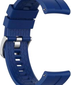 Samsung Galaxy Watch 4 44mm Kordon, Silicone RapidBands Lacivert