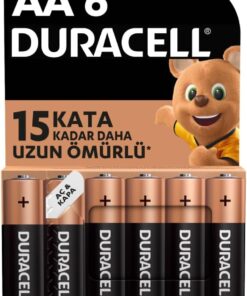 AA Alkalin Kalem Pil (6'lı paket) 1,5 V LR6/MN1500