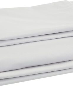 Basic Ranforce Düz %100 Pamuk Nevresim Takımı, Gri, Çift Kişilik
