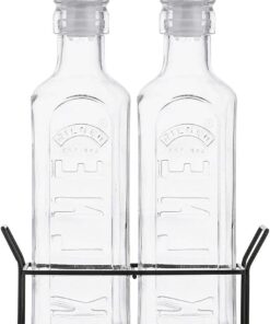 0025.028 2'li Set Yağ İnfüzyon Seti 0,6 L, Cam