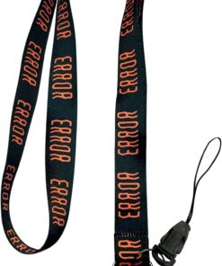 Error Boyun ipi ve Telefon Askısı Lanyard