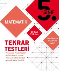 5.Sınıf Matematik Tekrar Testleri