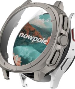 Samsung Galaxy Watch 7 44MM Watch İçin Ekran Koruyucu Kılıf Watch Ultra Görünümlü Kılıf Tam Kaplayan Kasa Koruyucu Kılıf Ultra Görünümü Veren Kılıf Samsung Galaxy Watch 7 44mm ile Uyumlu