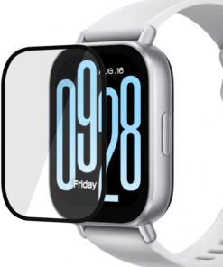 Xiaomi Redmi Watch 5 Lite Tam Kaplayan Nano Cam Ekran Koruyucu Siyah [Redmi Watch 5 Lite ile Uyumlu Ekran Koruyucu - Siyah]