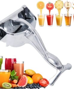 Katı Meyve Sıkacağı, Ağır Hizmet Tipi Tek Presli Limon Sıkacağı Premium Kalite Metal Alüminyum Alaşımlı El Sıkacağı Elma, Portakal, Üzüm, Greyfurt için Meyve Sıkacağı