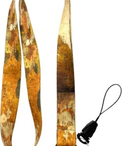 Dünya Haritası Boyun ipi ve Telefon Askısı Lanyard