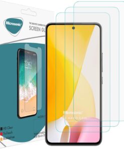 Xiaomi Mi 12 Lite Screen Protector Nano Glass Cam Ekran Koruyucu (3`lü Paket) [Mi 12 Lite ile Uyumlu Ekran Koruyucu]