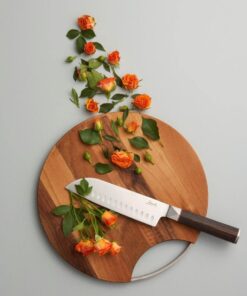 Wood Mood Kesme Ve Sunum Tahtası Yuvarlak