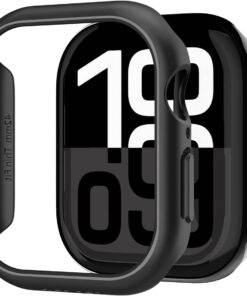 Apple Watch 42mm Seri 10 Kılıf Thin Fit Black - ACS08588