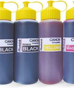 1000Ml Ve 500Ml Canon Uyumlu Photo Ink, 6 Kartuşlu Canon Yazıcılar Için Uyumlu 500 Ml 6 Renk Mürekkep Seti ( Akıllı Mürekkep)