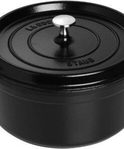 La Cocotte Döküm Tencere, Siyah,24 cm