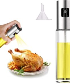 püskürtücü şişe, 100 ml sirke püskürtücü, sos spreyi, ızgara, zeytinyağı cam şişe, mutfak, pişirme, salata, ekmek pişirme, barbekü için (1 adet)