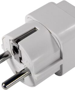 Evrensel Adaptör Seyahat Fişi Beyaz AB Normu - 250V AC 10~16A