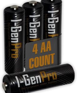 Pro P161 4 Adet AA 2950 mAh Şarj Edilebilir Kalem Pil 1.2V Ni-MH Şarjlı Pil