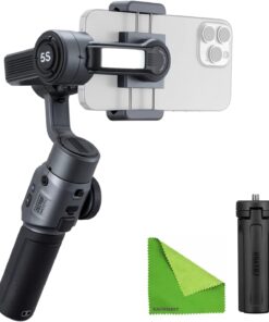 zhi yun SMOOTH-5 S GRİ CEP TELEFON SABİTLEYİCİ 3 EKSENLİ GIMBAL