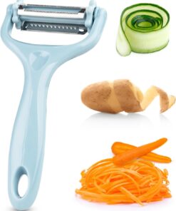 3'ü 1 arada Julienne Sebze Soyacağı, Patates, Elma, Havuç, Salatalık ve Meyveleri Soymak İçin