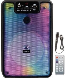 TWS 6.5" Mikrofonlu Ledli Bluetooth Hoparlör BTS-70