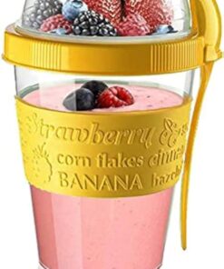 AP-9199 Take'n Go Yoğurt Kabı 600 Ml Sarı