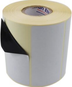 etiketler , hazır al hızlı al Kuşe Etiket(Sürsajlı) 100mm x 50mm Toplam 1000 Adet 1 Rulo, Sarılmış 40mm Kuka Çapında Örtücü Kapatma Etiketi