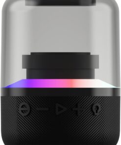 LABS BF24 Surround 360 RGB Bluetooth Hoparlör Siyah 1200 mAh, Taşınabilir,