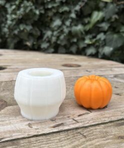 Concept Pumpkin Küçük Boy Mum Kalıbı (Silikon)