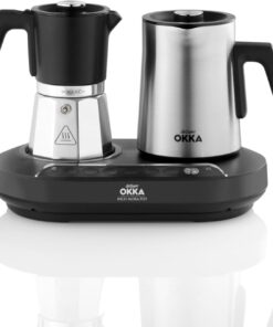 Okka OK0027 Rich Moka Pot Chrome