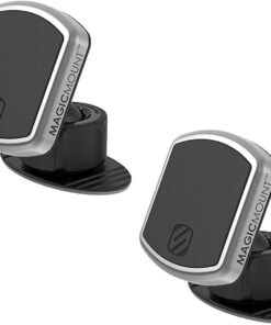 MPD2PK-UB MagicMount Pro Manyetik Araç için TelefonTutucu - 360 Derece Ayarlanabilir Kafa, Tüm Cihazlarla Evrensel - Gösterge Paneli Montajı - 2'li Paket