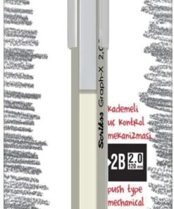 Office Graphx Mekanik Kurşun Kalem Beyaz 2 Mm