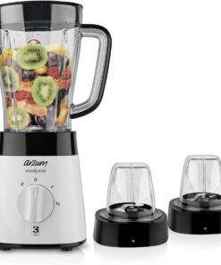 AR1057 Maxiblend Sürahi Blender, 500W, 1.5L Hacim, Paslanmaz Çelik Bıçak, Beyaz