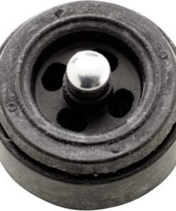 Unimatik Silikon, verpackt Ventil, Schwarz 0 cm