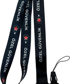 Özel Güvenlik Boyun ipi ve Telefon Askısı Lanyard