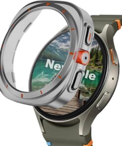 Samsung Galaxy Watch 7 40MM Watch İçin Ekran Koruyucu Kılıf Watch Ultra Görünümlü Kılıf Tam Kaplayan Kasa Koruyucu Kılıf Ultra Görünümü Veren Kılıf Samsung Galaxy Watch 7 40mm ile Uyumludur