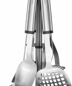 2800645 mutfak yardımcısı seti, paslanmaz çelik, metal, 13,5 x 22,5 x 45 cm, 8 birim