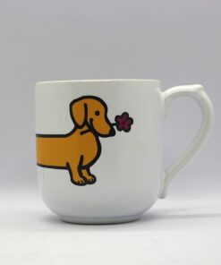 Shop - Romantik Köpüş Baskılı Kupa Bardak Mug (sarı)