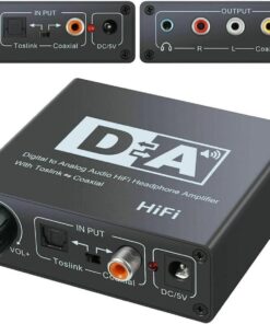 To Analog Dac Çevirici Dönüştürücü Ses Optik Adaptörü