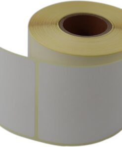 etiketler , hazır al hızlı al Eko Termal Etiket 80mm x 100mm Ruloda 500 Adet 40mm Kuka Çapında Direk Termal Transfer Etiketi