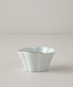 Home Pure Flower Porselen Çerezlik Açık Mavi