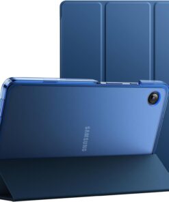 Samsung Galaxy Tab A9 8.7 İnç Uyumlu Kılıf -Tam Uyumlu, Hassas Kesimli, Otomatik Uyanma/Uyuma X110 (Gece Mavisi, Galaxy Tab A9)