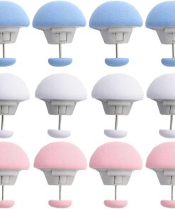 & Brands Yorgan Sabitleyici, Mantar Şekilli Aşınmaya Dayanıklı Yorgan Klipsi 4 Adet (Pembe)