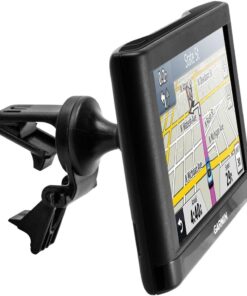 Garmin nuvi 40 50 200 2013 24x5 25x5 GPS için Çıkarılabilir Döner Havalandırma Yeleği GPS Araç Montaj Tutucu