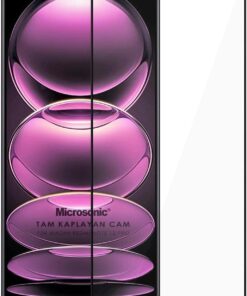 Xiaomi Redmi Note 12 Pro Tam Kaplayan Temperli Cam Ekran Koruyucu Siyah [Redmi Note 12 Pro ile Uyumlu Ekran Koruyucu]