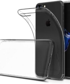 iPhone 7 Plus Kılıf Kapak Tam Şeffaf TPU Silikon