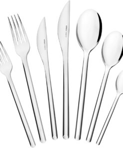 Kendo 84 Parça 12 Kişilik Premium Kutulu Çatal Kaşık Bıçak Takımı Çelik