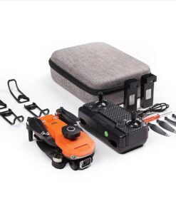 Evo Engel Sensörlü Fpv Android Ios Uyumlu Katlanabilir Taşıma Çantalı Kameralı Drone (2 Bataryalı Set)