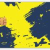 Aksesuar Sarı Lacivert Kart Kaplama Sticker Kredi Kartı Sticker
