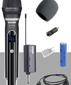 Tx-101E Profesyonel UHF Telsiz Kablosuz EL Mikrofonu