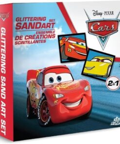 Castle Eğitici Ve Eğlenceli Disney Cars Kum Boyama Seti- Mbk-11