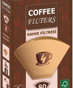 Filters Filtre Kahve Kağıdı 80'li Brown 1X4