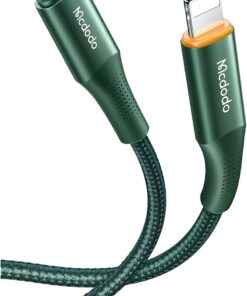 CA-9961 20W Type-C To Lightning Pd Data-Şarj Kablosu 1.2m Yeşil